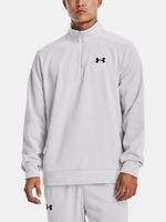 Under Armour UA Armour Fleece 1/4 Zip Sweatshirt Grau