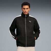 PUMA T7 Gewebte Trainingsjacke Herren, Kleidung, Schwarz, XXL