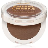 Barry M Chisel Cheeks kontúrovacia paletka na tvár duo Medium 11 g