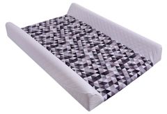Medi Partners Sheet / changing table cover – cotton – Gray triangles