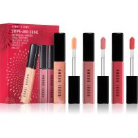 Bobbi Brown Holiday Swipe-and-Shine Crushed Oil-Infused Gloss Trio комплект хидратиращ блясък за устни