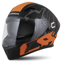 Moto přilba Cassida Orbit Multivers černá matná/oranžová/šedá/bílá XS (53-54)