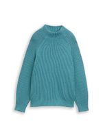 TOM TAILOR Pulover  cijan plava