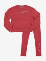 Tommy Hilfiger Kinder Trainingsanzug Rot