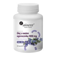 ALINESS - Olej z Nasion Ogórecznika 20%/35% 1000mg - 60caps.