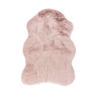 KOBEREC S VYSOKÝM VLASOM, 60/90 cm, ružová