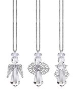 Preciosa Súprava vianočných ozdôb Anjeli z českého krištáľu Preciosa 1519 00