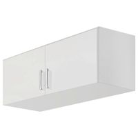 Carryhome NADSTAVEC NA SKRIŇU, biela, biela s vysokým leskom, 91/39/54 cm