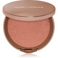 Nude by Nature Cashmere Pressed Blush пудрові рум'яна з поживним ефектом відтінок Desert Rose 6 гр