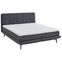 Beldomo - Sleep BOXSPRINGOVÁ POSTEĽ, 180/200 cm, textil, sivá, antracitová