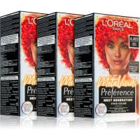 L’Oréal Paris Préférence Meta Vivids félig állandó hajfesték 6.403 Meta Coral árnyalat