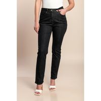 Skinny Jeans In Übergröße, Schwarz