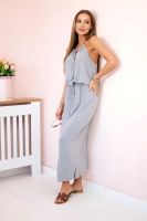 Boho dress with a gray fly