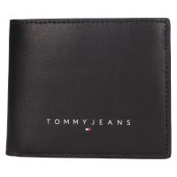 Férfi bőr pénztárca Tommy Hilfiger Jeans Frok - fekete
