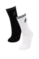 DEFACTO Women's 2-Pack Cotton Long Socks