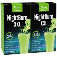 NightBurn XXL1+1 GRATIS | Arzător de grăsimi care arde grăsime în timpul somnului | Acțiune 4 în 1 | Fără cafeină | Program de 20 zile | SlimJOY