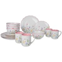 Landscape KOMBINOVANÝ SERVIS 16-dielne, nový kostný porcelán (new bone china) keramika