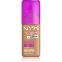 NYX Professional Makeup Make ‘Em Wonder lekki podkład matujący odcień 18 Golden Light 30 ml