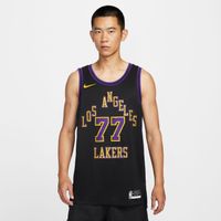 Nike Dri-FIT LA Lakers Luka Doncic City Edition Swingman Jersey - Pánske - Dres Nike - Čierne - DX8506-014 - Veľkosť: 2XL