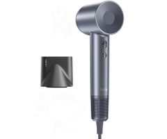 Profesionálny fén na vlasy Laifen Swift Silver Blue - 1600 W, strieborno-modrý + darček zadarmo