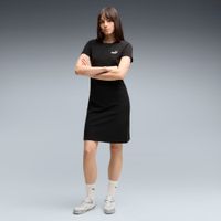 PUMA ESS Small No. 1 Logo Slim Kleid Damen, Kleidung, Schwarz, XL