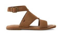 UGG Women's Delray Ženy - Sandály UGG - Hnědá - 1167453-CHE-8 - Size: 8