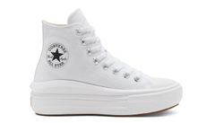 Converse Chuck Taylor All Star Move High Top - Dámske - Tenisky Converse - Biele - 568498C - Veľkosť: 36