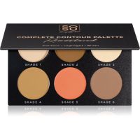 SOSU Cosmetics Complete Contour Remastered paletka do konturowania twarzy nadający idealny wygląd 26 g