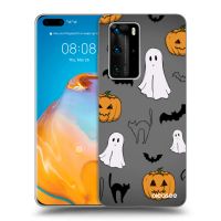 Silikónový čierny obal pre Huawei P40 Pro - Spooky crew