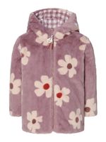 Noppies Zimska jakna 'Norden'  svijetlobež / sivkasto ljubičasta (mauve) / ciklama / crvena