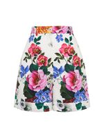 Printed Poplin Shorts
