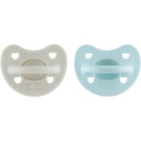 Chicco Physio Forma Luxe пустушка 6-16 m Grey/Mint 2 кс