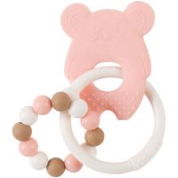 NATTOU Teether Lapidou прорізувач Pink 4 m+ 1 кс