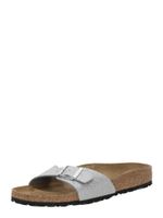 BIRKENSTOCK Natikače s potpeticom 'Madrid'  srebro