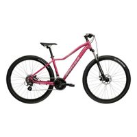 Dámské horské kolo Kross Lea 2.0 27,5" - model 2026 M (17", 160-170 cm) růžová/stříbrná/mat
