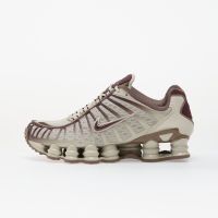 Trampki Nike W Shox Tl Light Bone/ Burgundy Crush-Mink Brown EUR 44