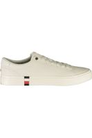 Krémové pánské kožené tenisky Tommy Hilfiger - Pánské