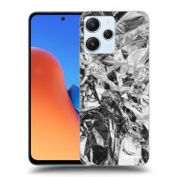 Silikónový čierny obal pre Xiaomi Redmi 12 5G - Chrome