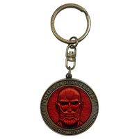 Abysse Corp Attack on Titan Colossal Titan Medallion Kľúčenka kovová