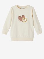 name it Blair Sweatshirt Kinder Weiß