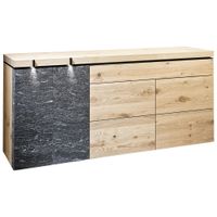 Voglauer ŠIROKÁ KOMODA, divoký dub, starobylý dub, 192,2/89,4/52,1 cm