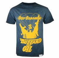 Herren T-Shirt - DIAMOND x OZZY OSBOURNE - Dark Idol Oil Wash - Marine M