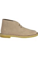 Beżowe botki męskie Clarks