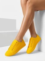 Damskie trampki Resti Yellow Mood