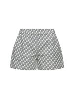 Printed Cotton Poplin Camp Shorts