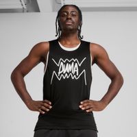 PUMA Jaws Core Basketball-Tanktop Herren, Kleidung, Schwarz, S