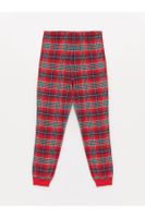 LC Waikiki Women's Elastic Waist Plaid Jogger Pajama Bottom