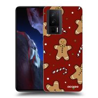Silikónový čierny obal pre Xiaomi Poco F5 Pro 5G - Gingerbread 2
