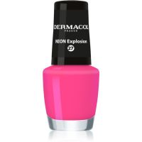 Dermacol Neon neonfarbener Nagellack Farbton 27 Explosion 5 ml