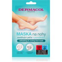 Dermacol Refreshing & Cooling регенерираща маска за ходила под формата на чорапи с освежаващ ефект 1 чифт